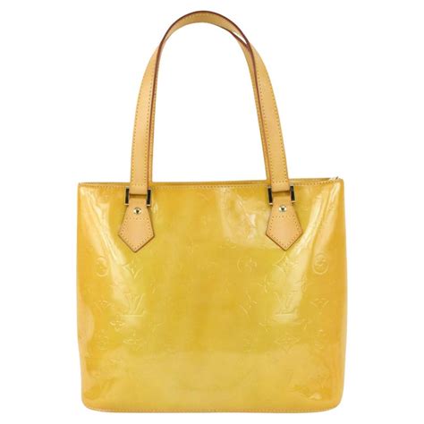 lv vernis bag yellow|louis vuitton monogram vernis bag.